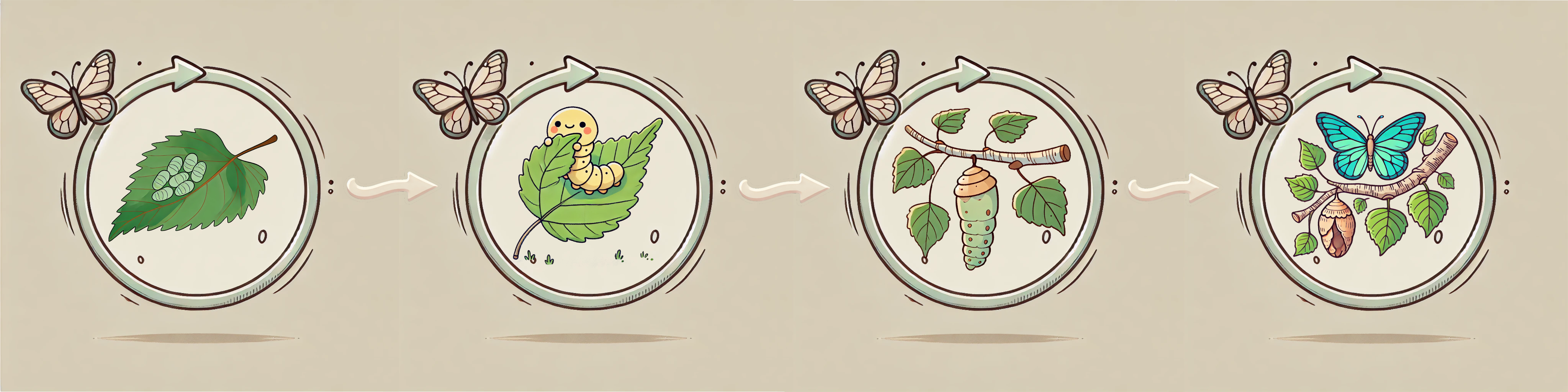 The process of transformation. Illustration by the author in collaboration with ChatGPT and GIMP.